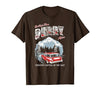 IT: Welcome to Derry Greetings Tourist Horror TV Show T-Shirt - size chart