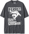 BABATEES U.S.A. MAX-Heavyweight Punk Rock Animals Shaka Wear Oversized 7.5oz Cotton Tshirt - size chart