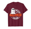 Happy Halloween This Is My Halloween Costume This is My Halloween Costume Funny T-Shirt - size chart