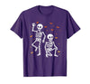 Funny Halloween Trump Skeleton Trump Design Funny Halloween Trump Skeleton Trump T-Shirt - size chart