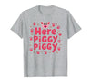 Mademark John Pork's Calling: Here Piggy Piggy Funny Pig Lover Gift T-Shirt - size chart