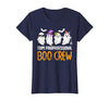 Halloween Tees for Women Men Kids Team Paraprofessional Boo Crew Ghost Halloween para Costume T-Shirt - size chart
