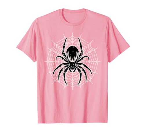 Halloween Shirts For Women Men Kids Boys Girls Halloween Spider with Web Vintage Costume Men Boys Kid Women T-Shirt - size