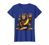 Mademark Monkey Catcher Baseball Banana Ball Graphic T-Shirt - Women - size chart