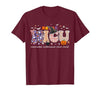Halloween NICU Nurse Neonatal Intensive Care Neonatal Intensive Care Unit Coquette NICU Nurse Halloween T-Shirt - size chart