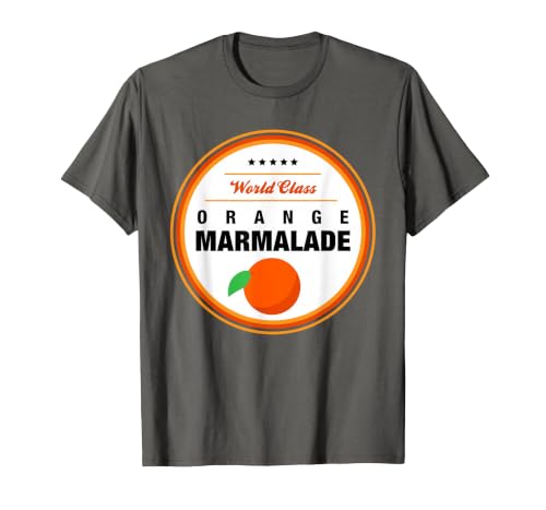 Matching Group Halloween Costume Orange Marmalade T-Shirt - size chart