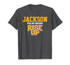 Jackson Polar Bears Official High School Gear Jackson Polar Bears Rise Up HS T-Shirt - size chart
