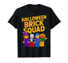 Family Master Builder Birthday Kids Toddler Gifts Halloween Brick Squad Costume Master Builder Blocks Building T-Shirt -