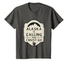 Alaska is Calling and I Must Go Mountains Bear T-Shirt - size chart