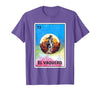 Cowboy Mexican Cards Mexican Bingo El Vaquero T-Shirt - size chart