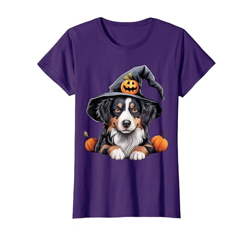 Australian Shepherd Dog Lover Halloween T-Shirts Australian Shepherd Lover - Australian Shepherd Halloween T-Shirt - size
