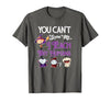 Happy Halloween Costume Tee You Can't Scare Me I Teach Tiny Humans Funny Halloween T-Shirt - size chart