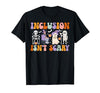 Halloween Applied Behavior Analysis Ghost Groovy Spooky ABA Therapist Halloween Groovy ABA Therapy T-Shirt - size chart