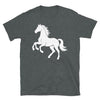 Generic Horse T-Shirt, Horse Silhouette Graphic Equestrian Horseback Riding #25D2 - size chart