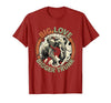 Mademark Big Love Bigger Trunk Elephant Comic Design T-Shirt - Men - size chart