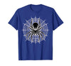 Halloween Shirts For Women Men Kids Boys Girls Halloween Spider with Web Vintage Costume Men Boys Kid Women T-Shirt - size