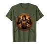 Mademark Monkey Breaking Chain Sobriety Freedom Graphic T-Shirt - Men - size chart