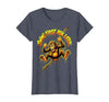 Mademark Swing First Ask Later Funny Monkey Design T-Shirt - Women - size chart