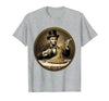 Mademark Funny Monkey Eating Spaghetti With Fork Illustration T-Shirt - Men - size chart