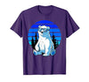 Bear Lover Gift Co. Arctic Animal Polar Bear Lover Cool Sunglasses Polar Bear T-Shirt - size chart
