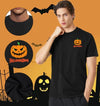 Ithalt Mens Halloween Shirt Halloweentown T Shirt Pumpkin Short Sleeve Top - size chart