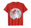 Check out my other Dinosaur T-shirts Dino Trex Riding Moon Bike Halloween Lunar Cycling T-Shirt - size chart