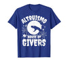 House of Givers Halloween Party Halloween Costume Altruismo House of Givers T-Shirt - size chart