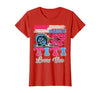 Gender Reveal Family Matching Burnouts or Bows Titi Loves You Gender Reveal Party T-Shirt - size chart