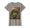 Mademark Elephant Eye Landscape Reflection Wildlife Art T-Shirt - Women - size chart