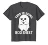 This Is Some Boo Sheet Funny Halloween Ghost This is Some Boo Sheet Halloween Angry Ghost Funny Men Women T-Shirt - size