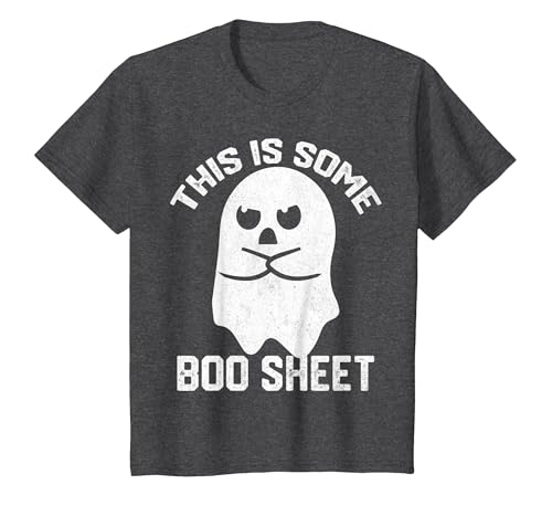 This Is Some Boo Sheet Funny Halloween Ghost This is Some Boo Sheet Halloween Angry Ghost Funny Men Women T-Shirt - size