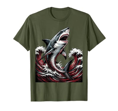 Half Woman Half Shark Rising From The Deep T-Shirt