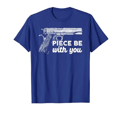 Gun Lover Cool Man Tee Piece Be with You 2nd Amendment Gun Lover Cool Man T-Shirt - size chart