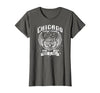Camelot71 Chicago Classic Retro Vintage Illinois Windy Rock'n'Roll T-Shirt - size chart