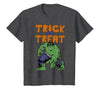 Marvel Avengers The Hulk Trick Or Treat Halloween T-Shirt - size chart