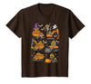 Halloween Tees for Women Men Kids Construction Trucks Excavator Spooky Halloween Toddler Kids T-Shirt - size chart