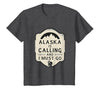Alaska is Calling and I Must Go Mountains Bear T-Shirt - size chart