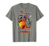 Marvel Halloween Madness Awaits the Greatest Super Heroes T-Shirt - size chart
