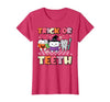 Halloween Shirts For Women Men Kids Boys Girls Halloween Dentist Trick Or Teeth Dental Costume Men Women T-Shirt - size chart
