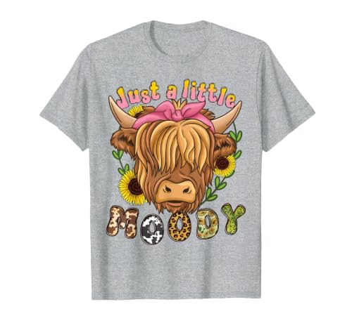 Scottish Highland Cow Lover And Owner Co. Highland Cow Scottish Highland Cow T-Shirt - size chart