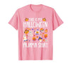 Halloween Shirts Costume Women Men Kids Pajama This is My Halloween Pajama Shirt Pumpkin Witch Skeleton T-Shirt - size chart