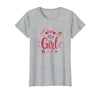 Mademark Team Girl Its a Girl Baby Shower Celebration T-Shirt - size chart