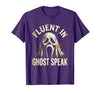 Mademark Ghost & Spirits - Ghost (99 Problems All) T-Shirt - size chart
