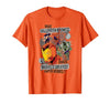 Marvel Halloween Madness Awaits the Greatest Super Heroes T-Shirt - size chart