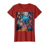 Alice in Wonderland Rabbit House T-Shirt — design detail
