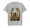 Mademark Safari Explorer Elephant Tusk Skull Framed Art T-Shirt - Men - size chart