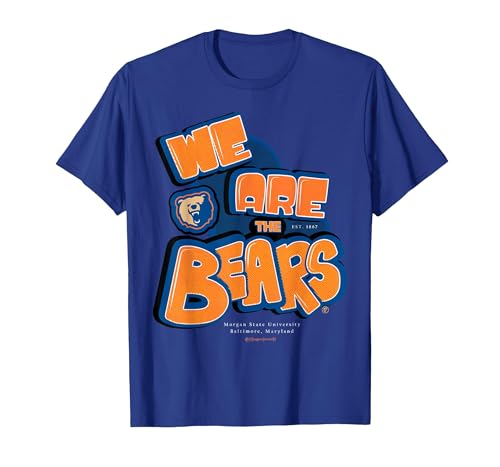 Dungeon Forward Morgan State University - We are The Bears - Essential HBCU T-Shirt - size chart