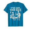 Halloween Costume For Doctor I've Got Your Back I've Got Your Back Halloween Skeleton Doctor Costume T-Shirt - size chart