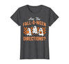 Halloween Shirts For Women Men Kids Boys Girls are You Falloween Directions Funny Halloween Teacher Teach T-Shirt - size