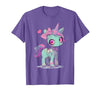 Kawaii Pastel Goth Creepy Cute Witchy Halloween Ts Kawaii Pastel Goth Creepy Cute Witchy Zombie Unicorn T-Shirt - size chart